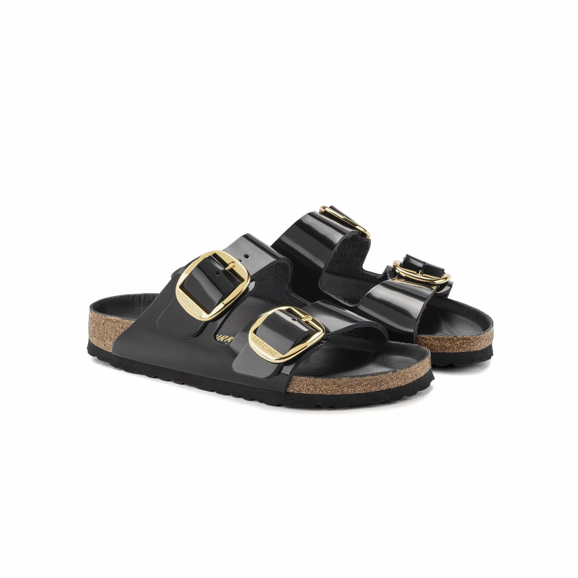 Pressure Dispersing Sole Birkenstock Womens Arizona Big Buckle Slippers