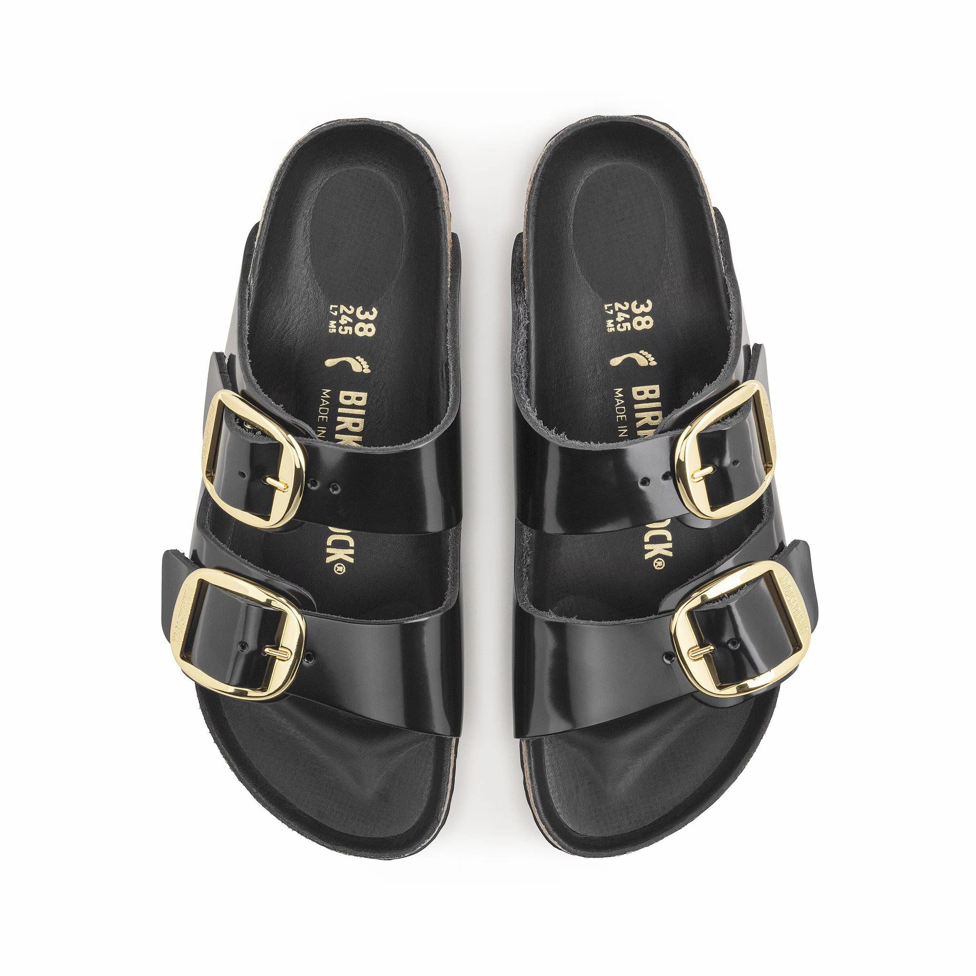 Birkenstock Womens Arizona Big Buckle Slippers suitable for workouts