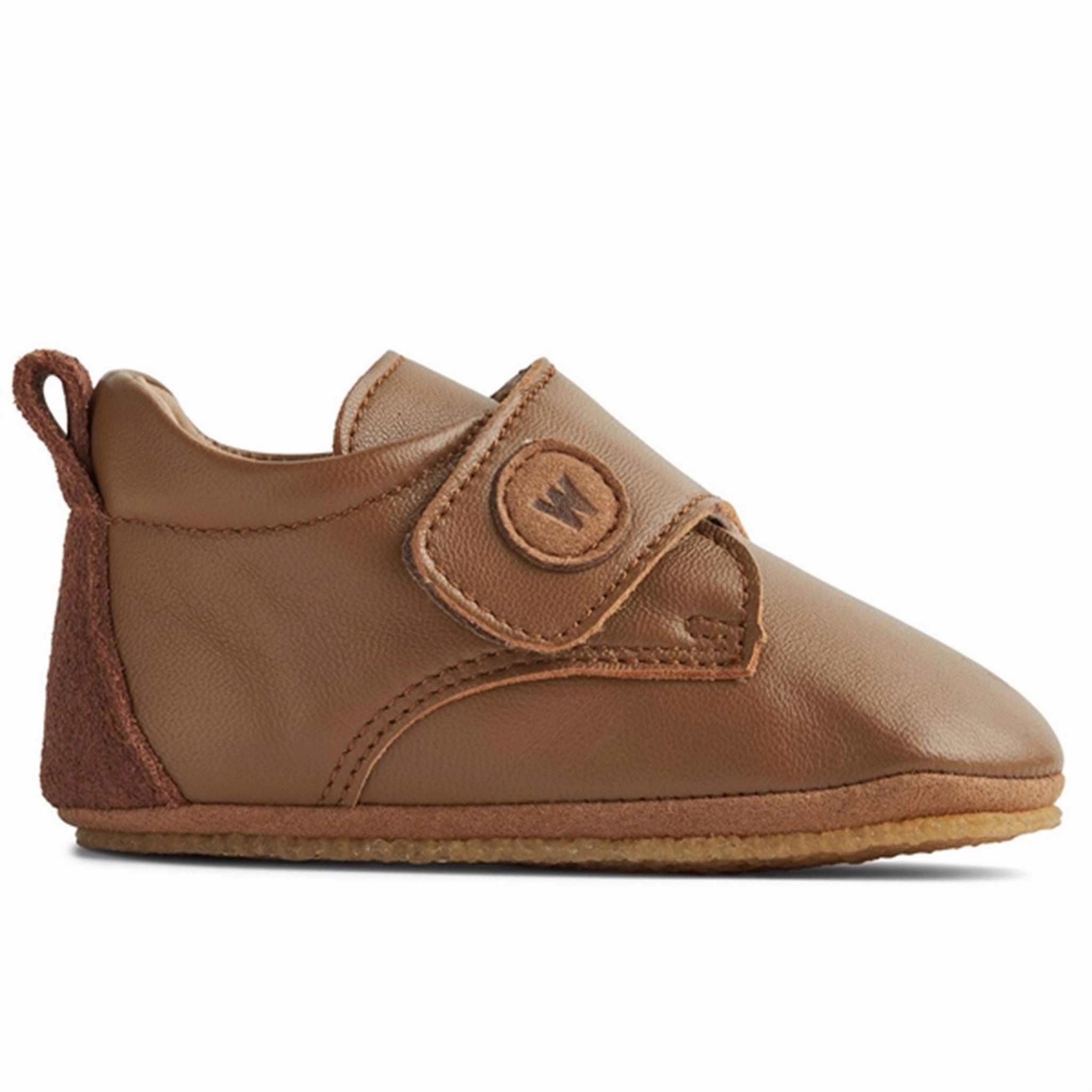 Wheat Indoor Shoe Dakota Solid Cognac Comfortable Step