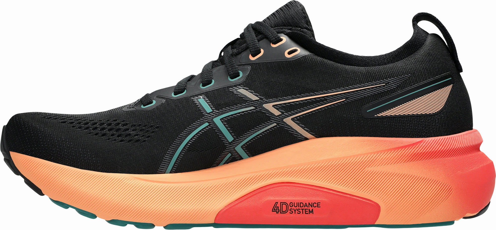 Lightweight Outsole Asics Gel Kayano 31 Mens Running Shoes - Black