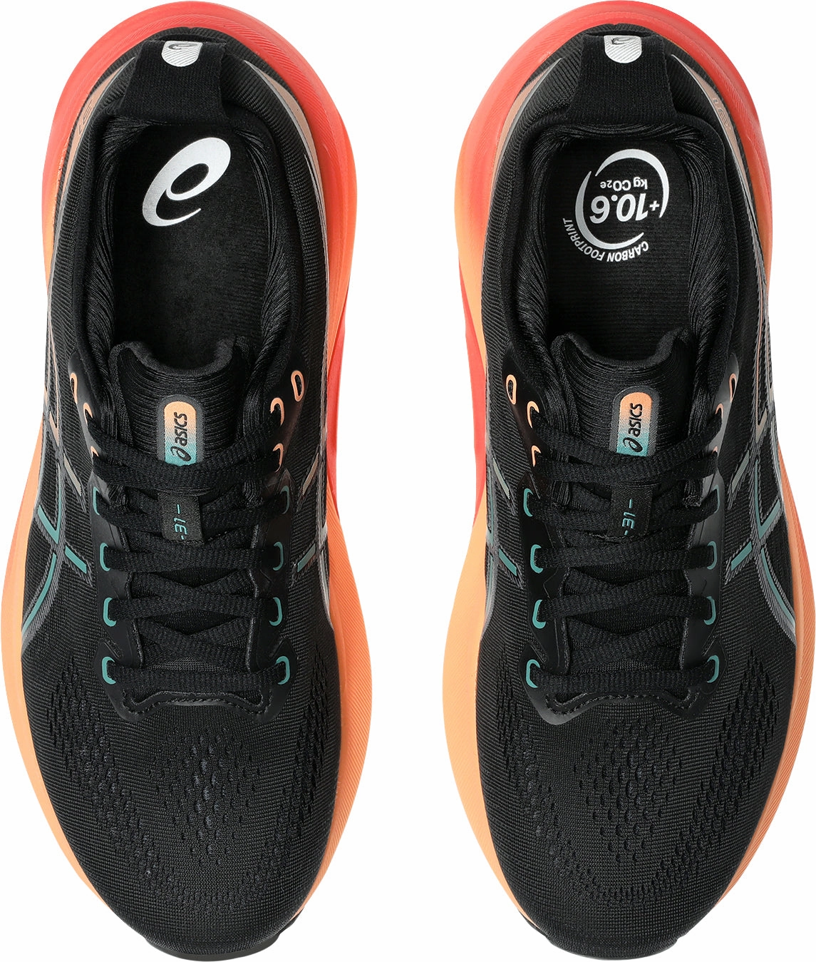 Asics Gel Kayano 31 Mens Running Shoes - Black Flex Foam Responsiveness