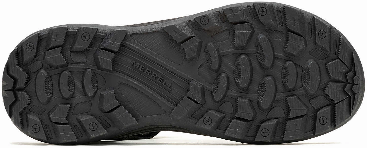 Contoured Light Fit Sandals Merrell Speed Fusion Web Sport Mens Walking Sandals - Black