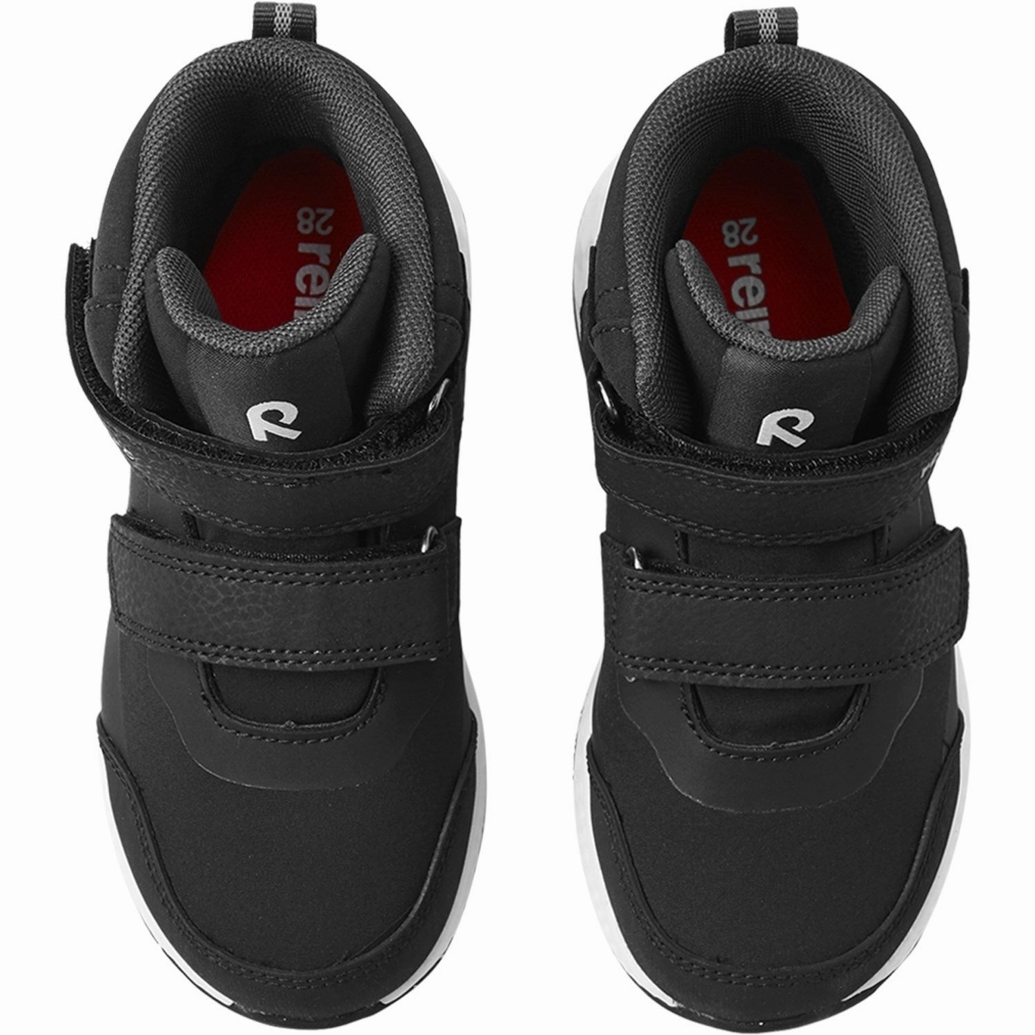 Comfortable Balance Padded Collar Support Reima Black Reimatec shoes Hiivin Black