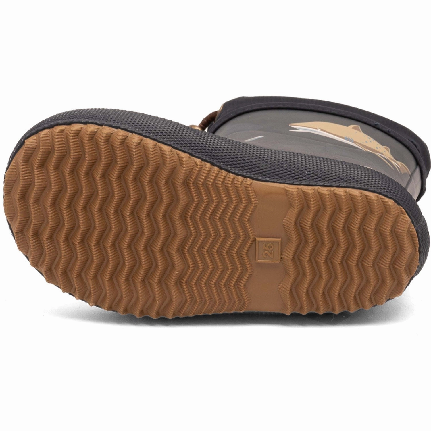 Bisgaard Deep Blue Shark Thermo Rubber Boot Quick Dry Interior Work Field