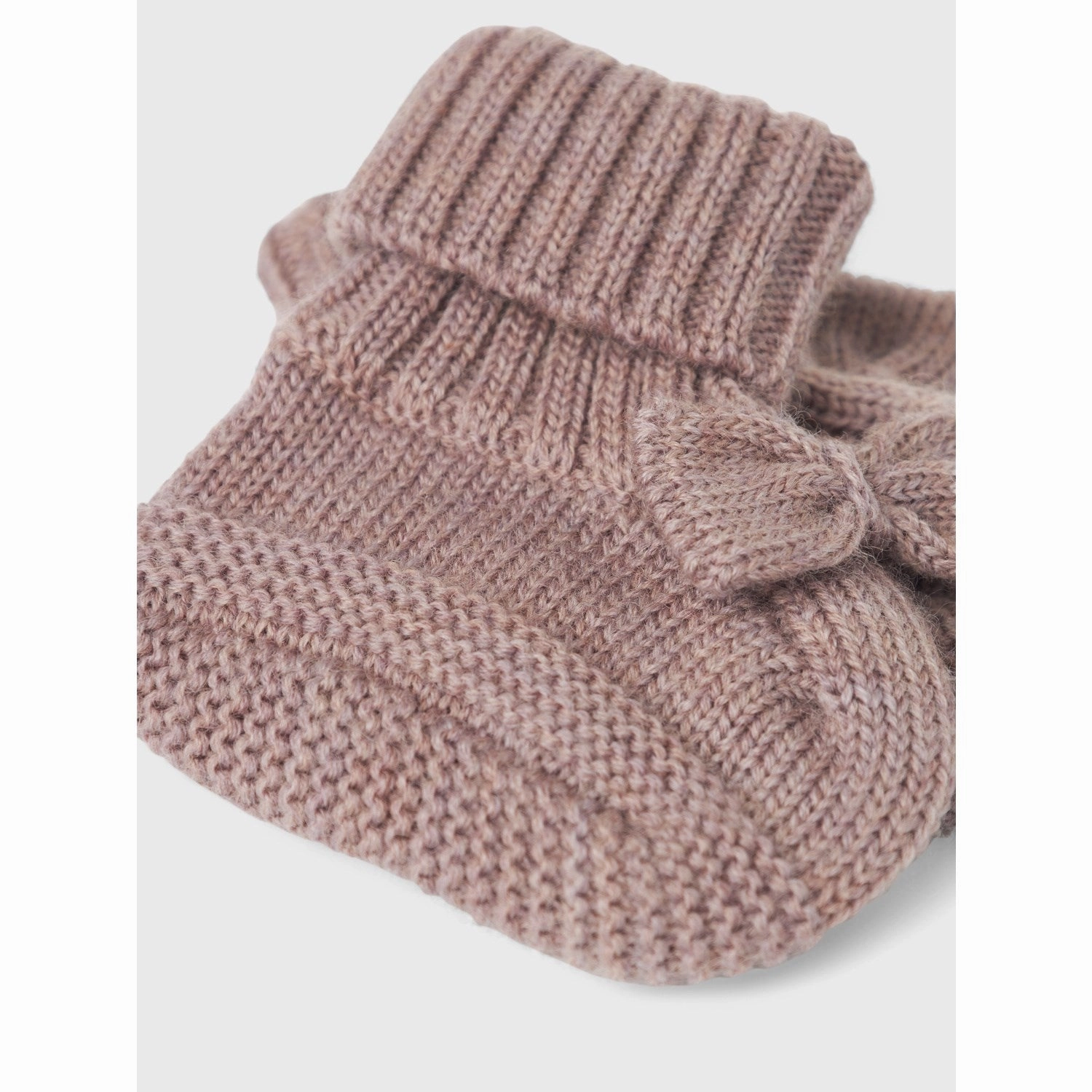 Name It Purple Dove Wrilla Wool Knit Slippers High   Quality