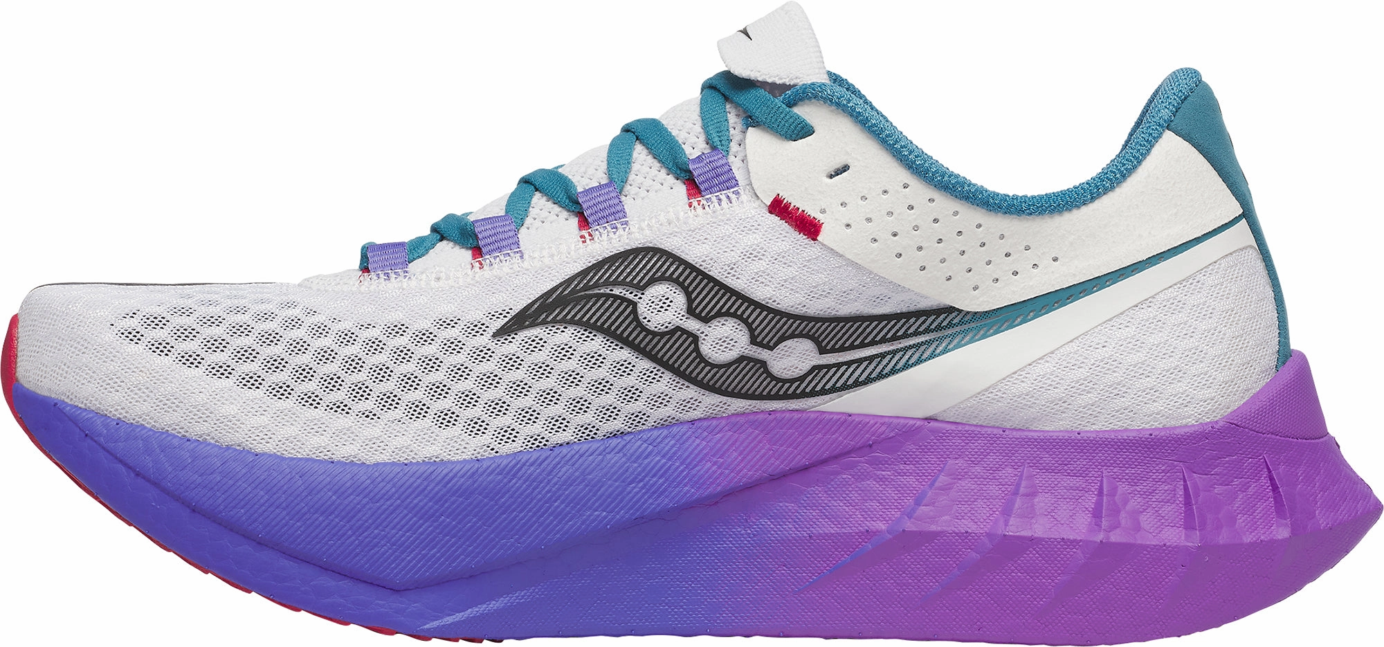 Saucony Endorphin Pro 4 Mens Running Shoes - White Anti Slip Grip Technology