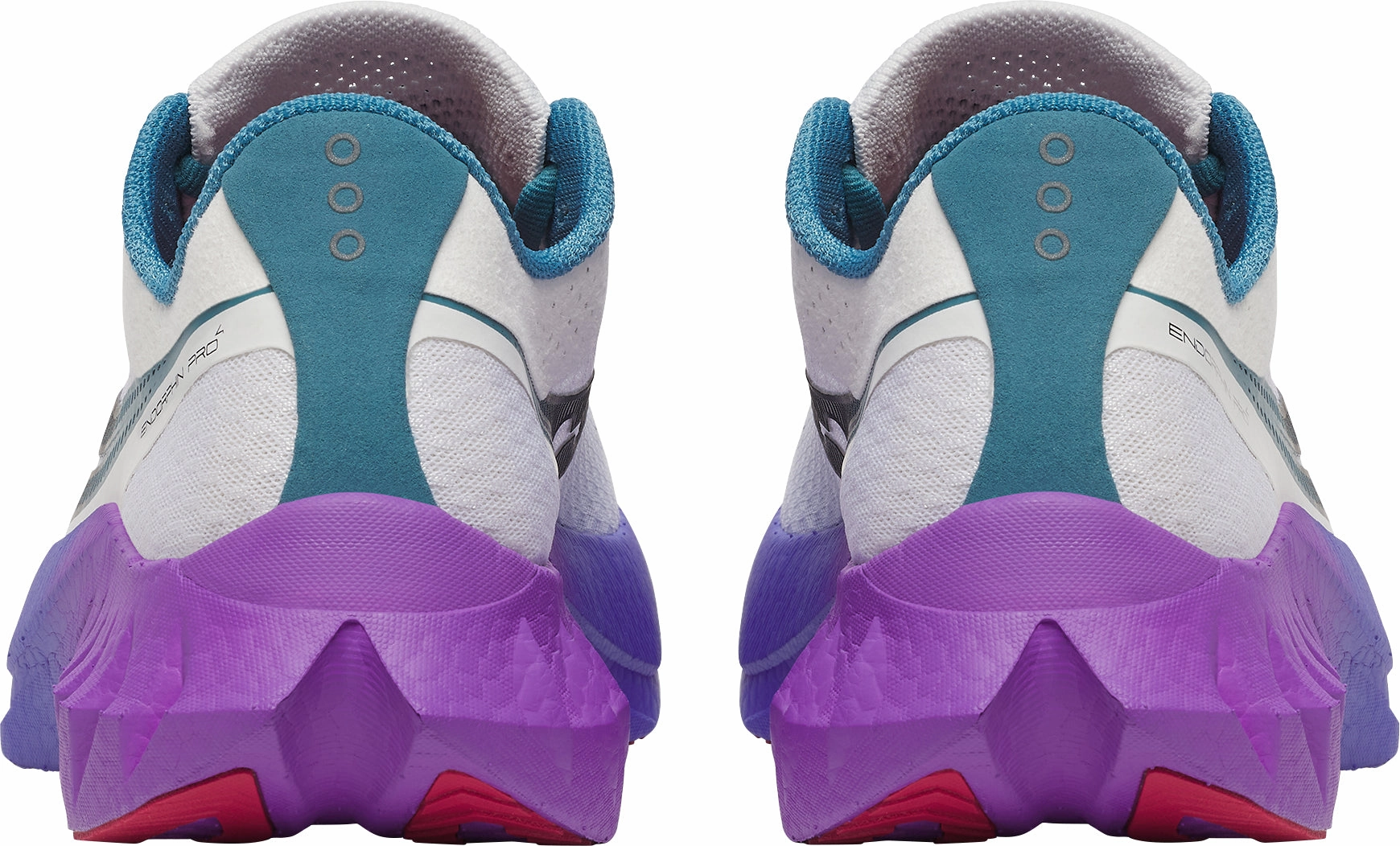 Ultra Responsive Bounce Mid Top Saucony Endorphin Pro 4 Mens Running Shoes - White