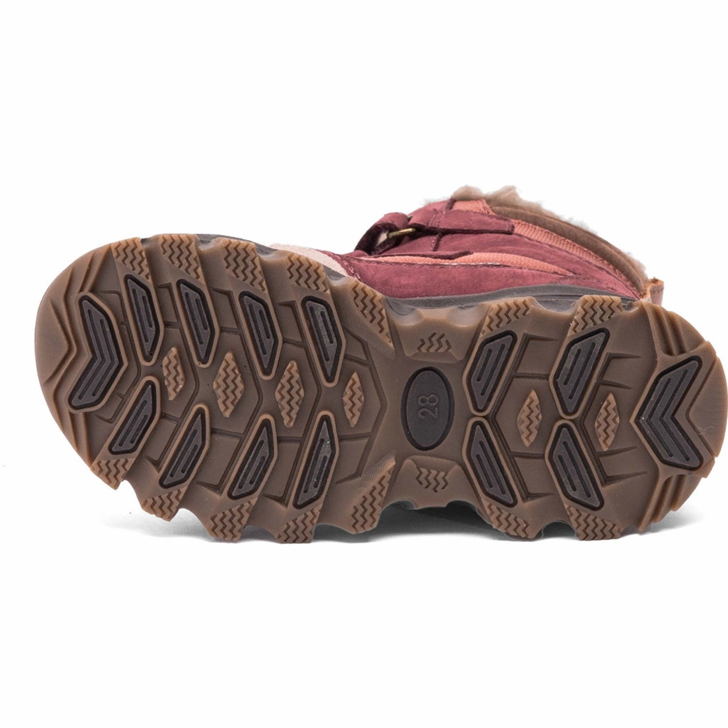 Bisgaard Burgundy Eddie Tex Tex Molded Arch Contour