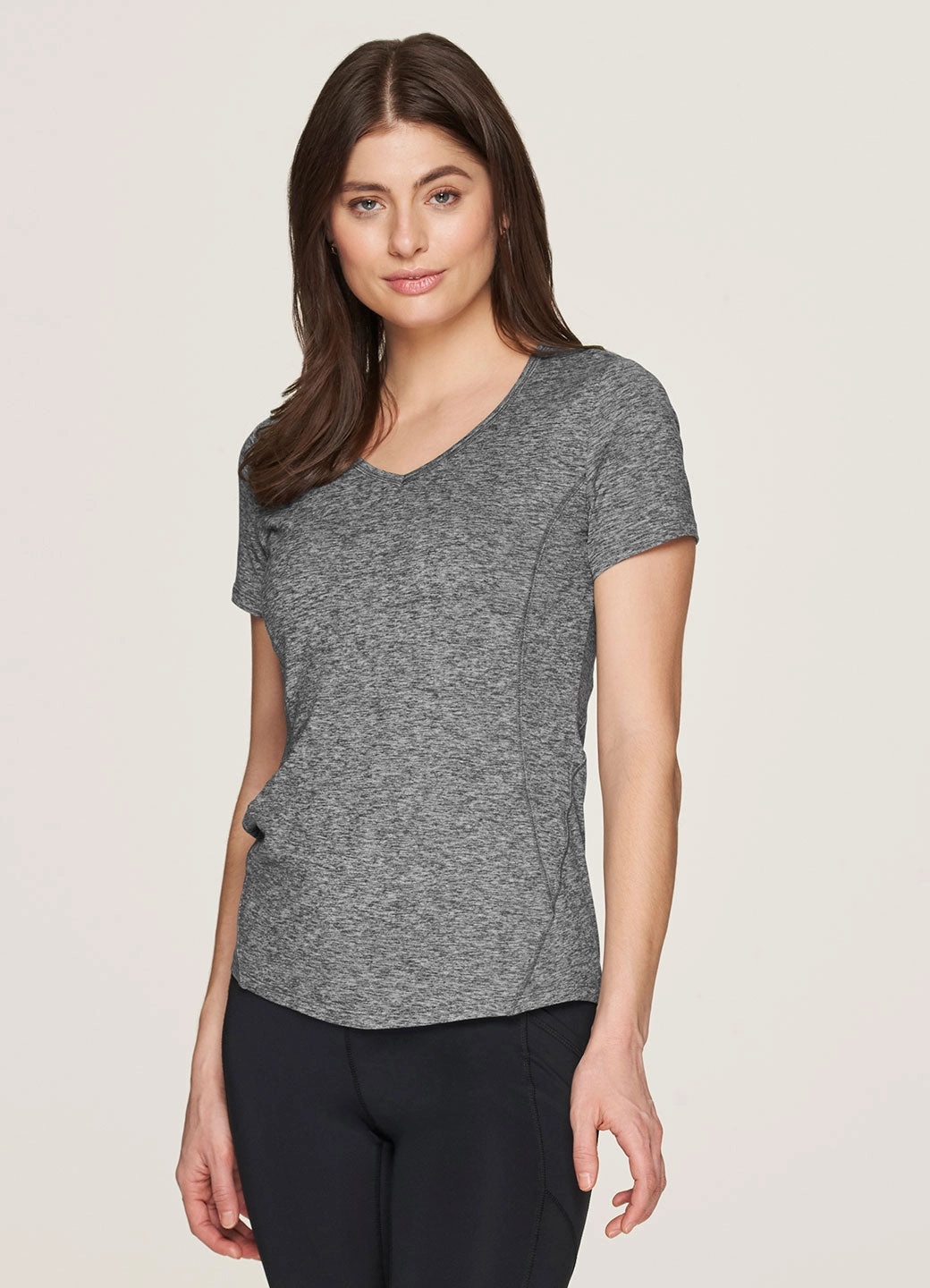 Stratus Super Soft Heathered V-Neck Tee suitable for all genders Essential Look