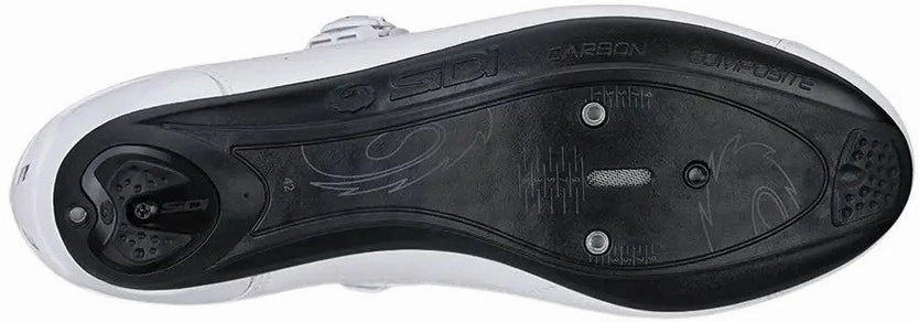 BreathableMesh Sidi Genius 10 Road Cycling Shoes - White