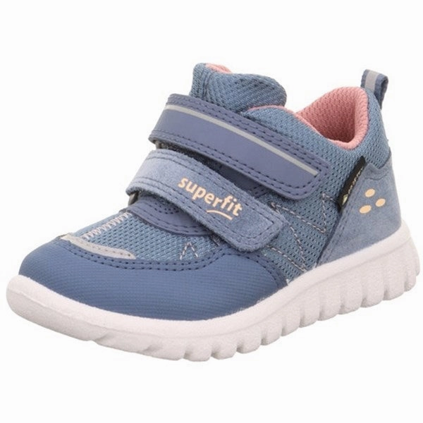 Superfit Sport7 Mini Shoes Blue/Pink Outfit Boost Storm Walk