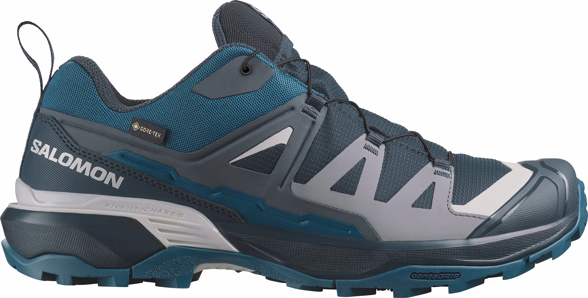 Eco-friendly Salomon X Ultra 360 GORE-TEX Mens Walking Shoes - Blue