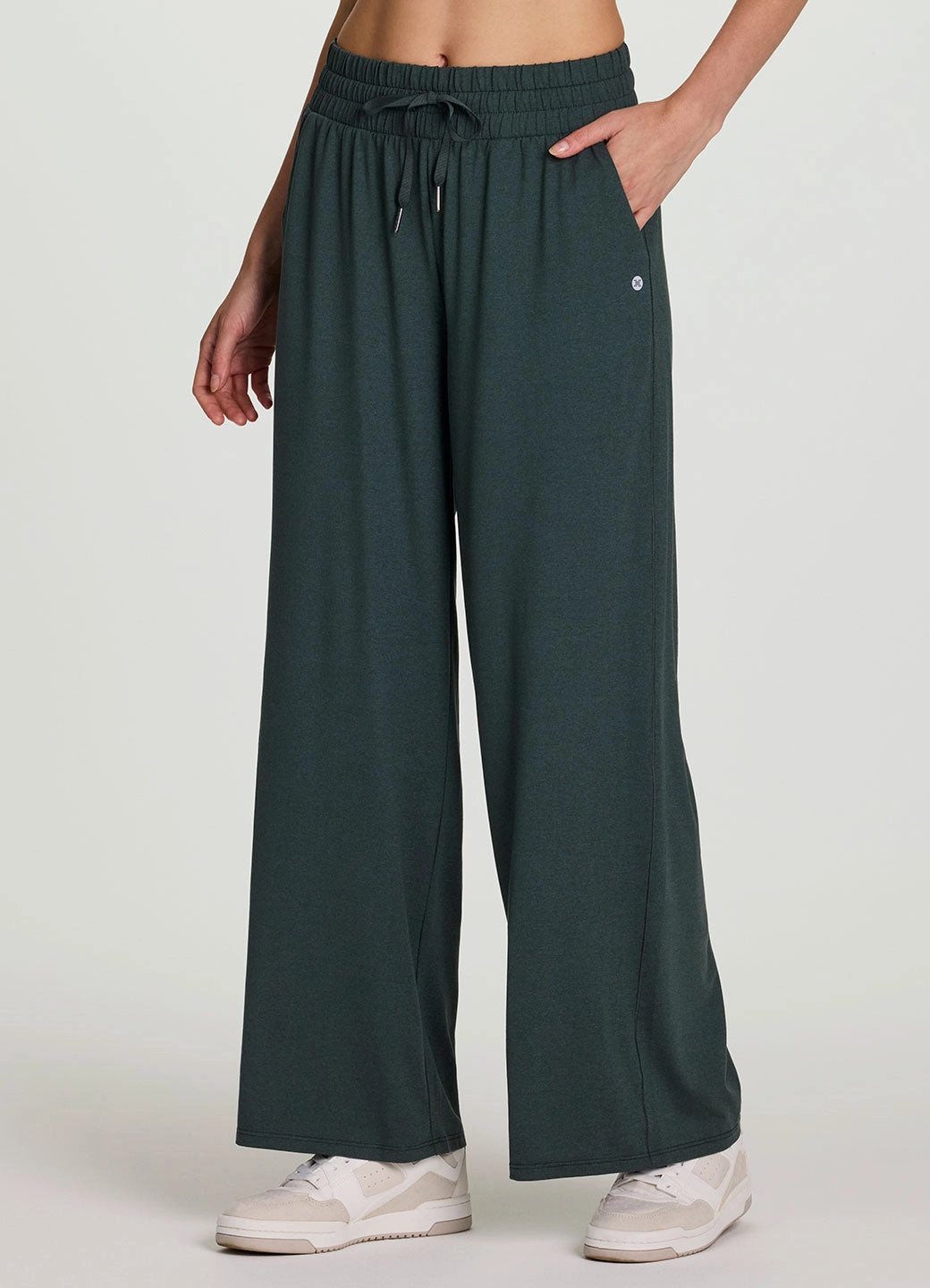 EverydaySoft Wide Leg Pant FunctionalZipper Ultra Soft