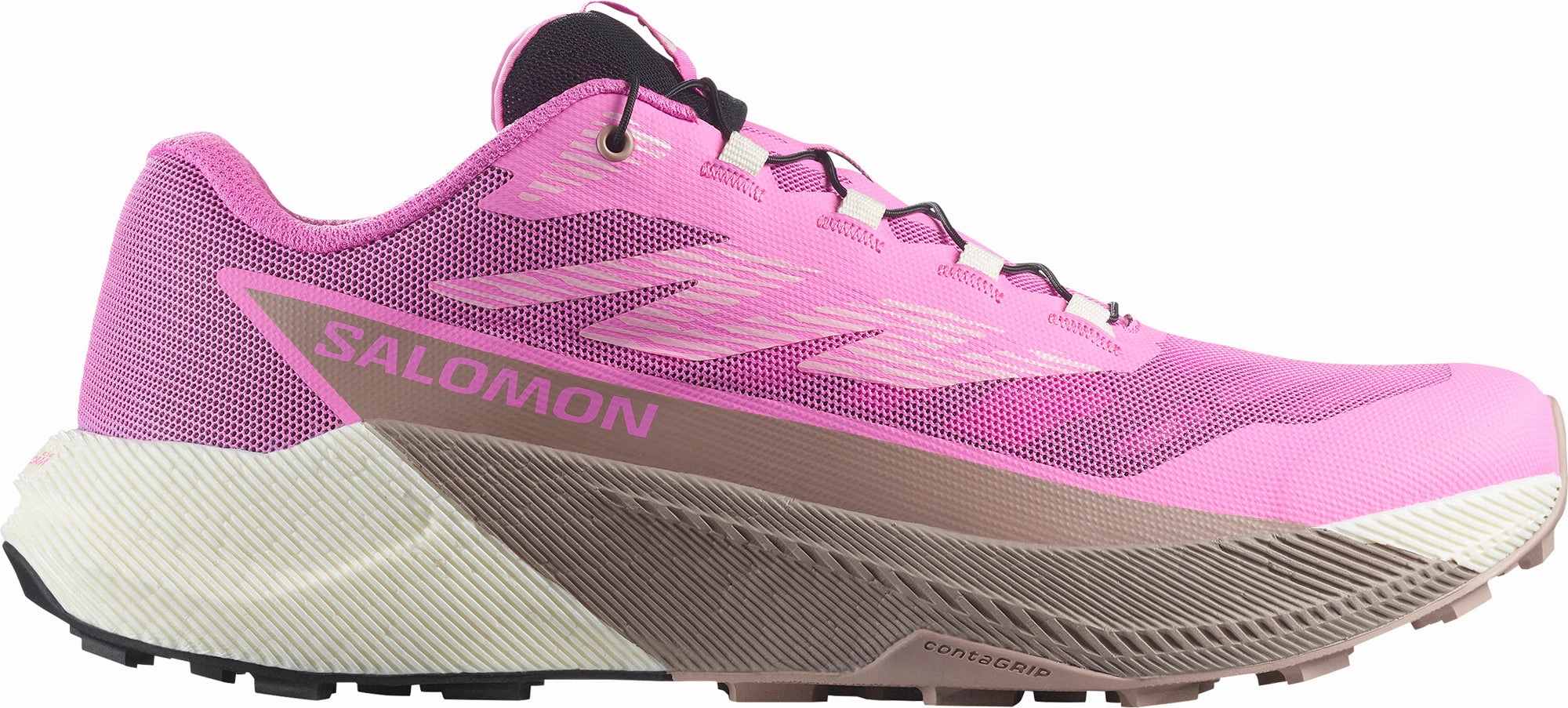 stretchy - material shoes Salomon Pulsar Womens Trail Running Shoes - Pink