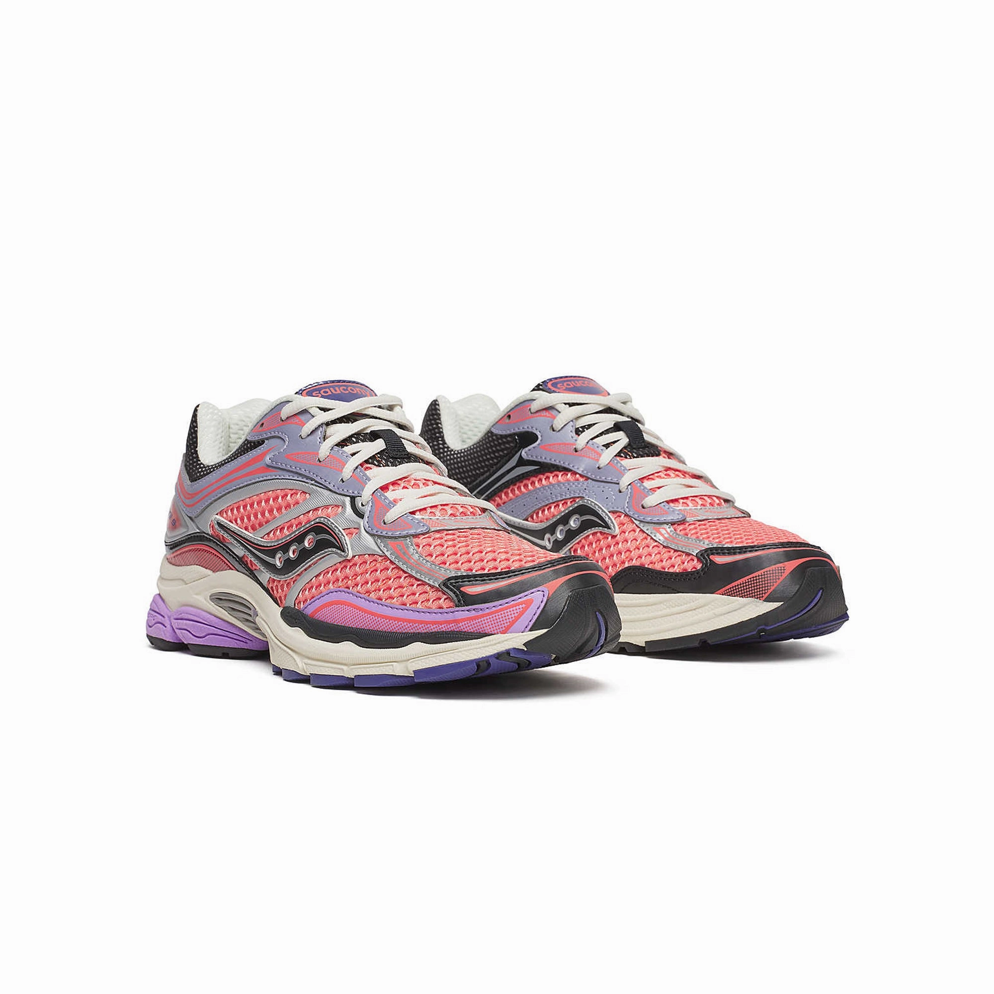 Saucony Mens Progrid Omni 9 Shoes Rolling Motion Transition hook and loop closure