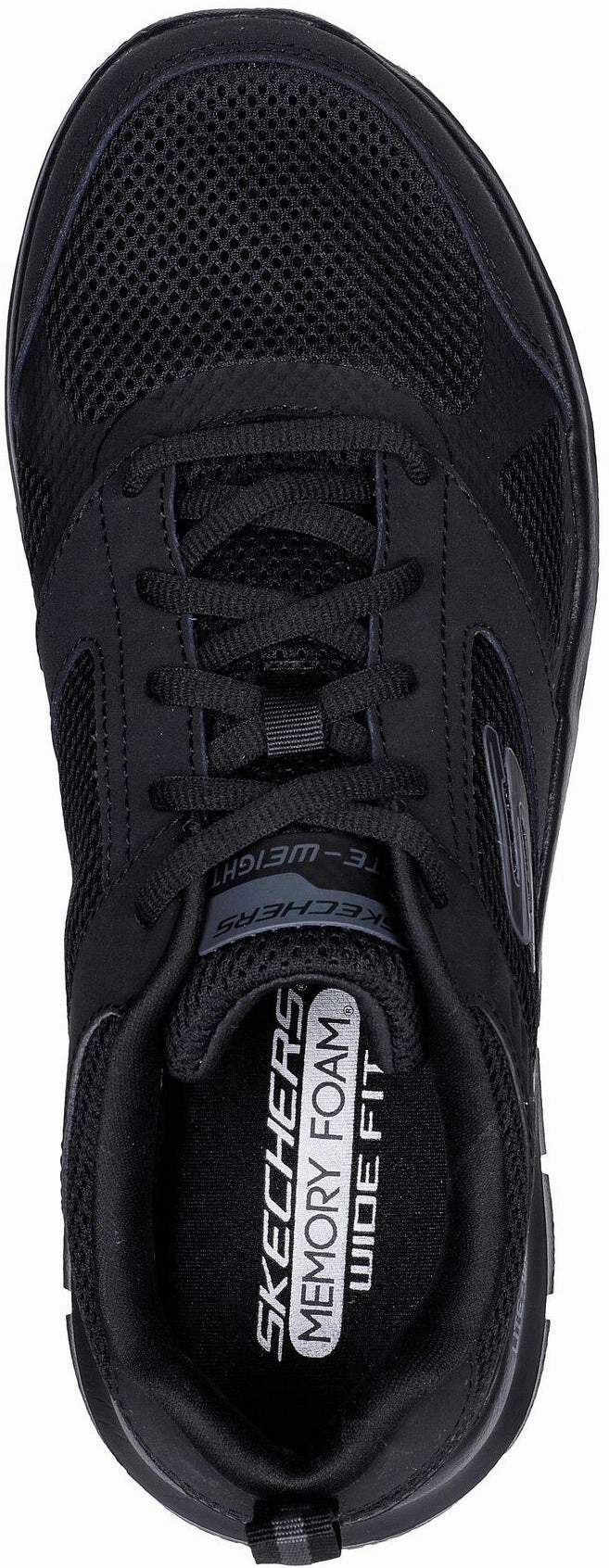 Skechers Track Syntac Mens Training Shoes - Black Enhanced Mobility