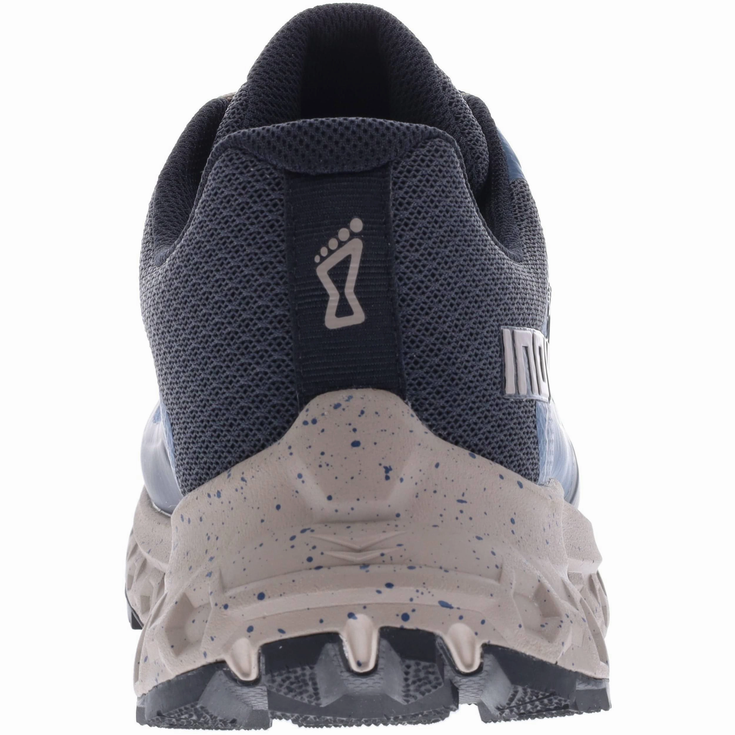 work material suitable for flat feet Inov8 RocFly G 350 GORE-TEX Mens Walking Shoes - Navy