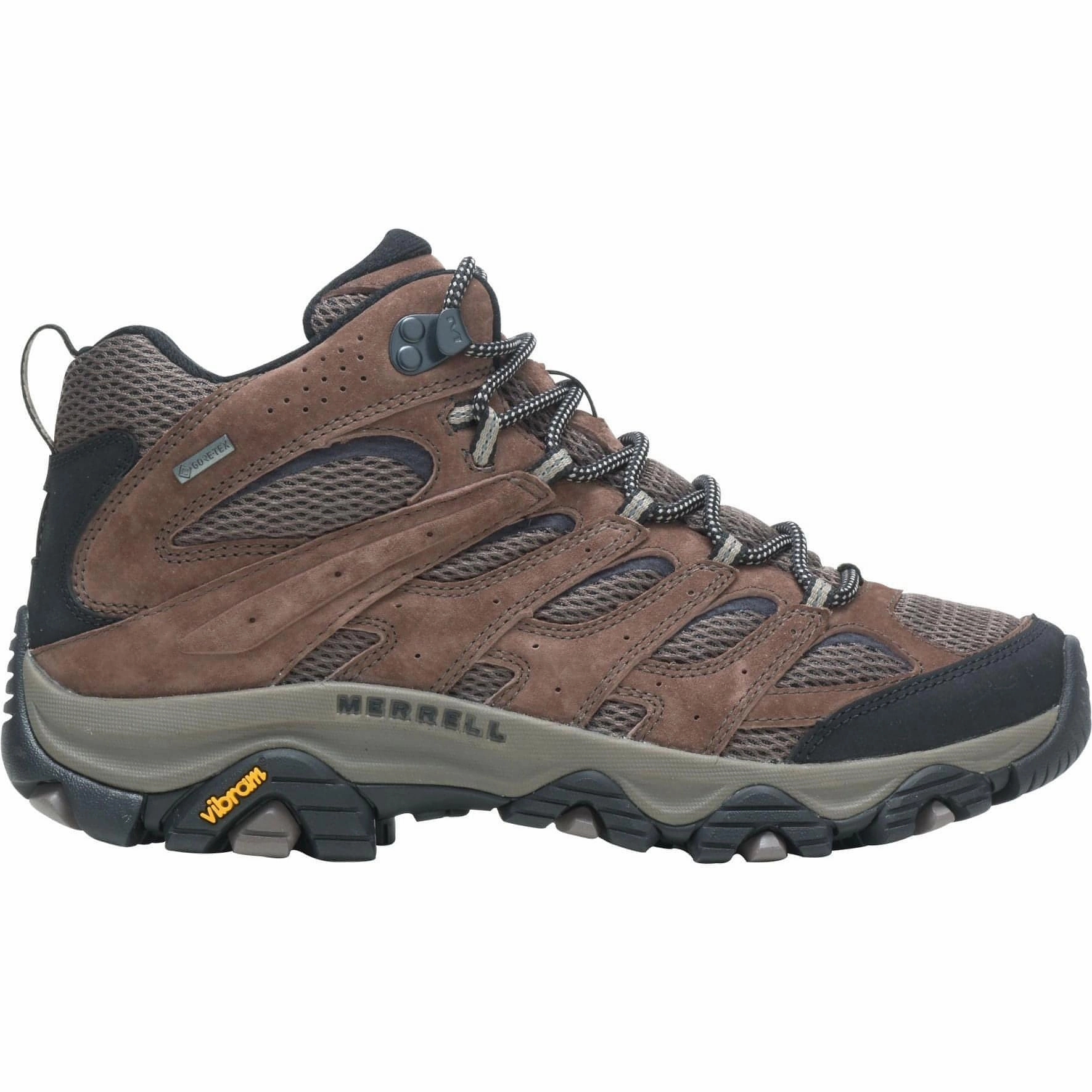 Comfort Stride shopping material Merrell Moab 3 Mid GORE-TEX Mens Walking Boots - Brown