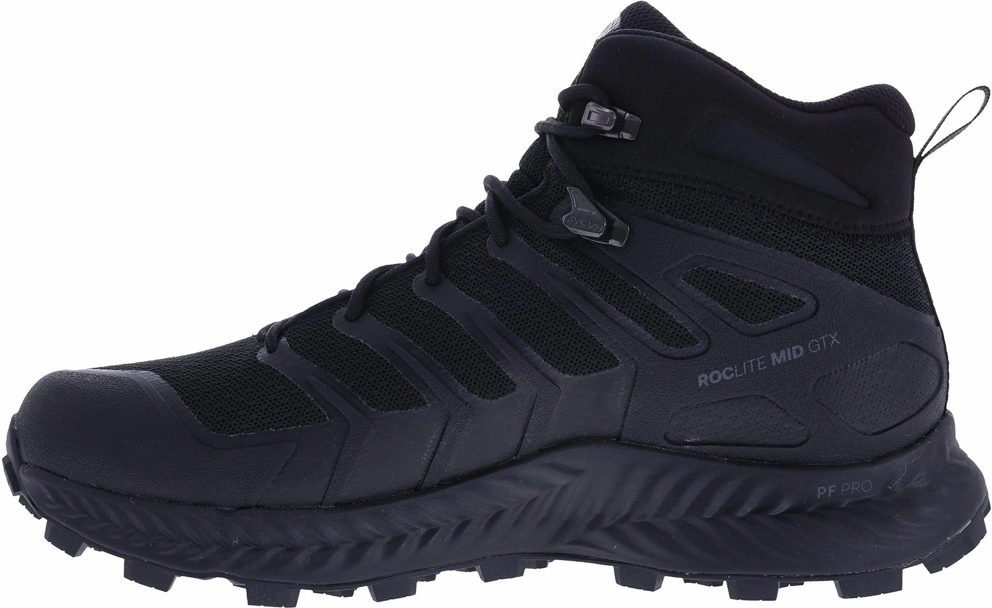 Inov8 Roclite Mid GORE-TEX WIDE FIT Mens Walking Boots - Black monochromatic