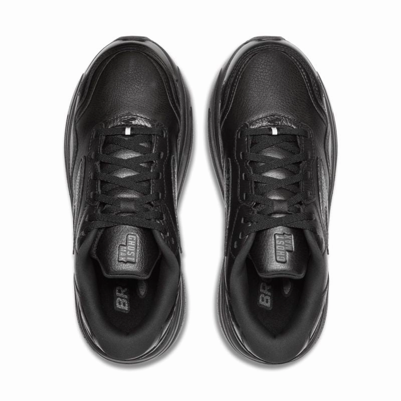 Outdoor Use for office workers Brooks Ghost Max 2 LEATHER 2E WIDE Mens Walking Shoes