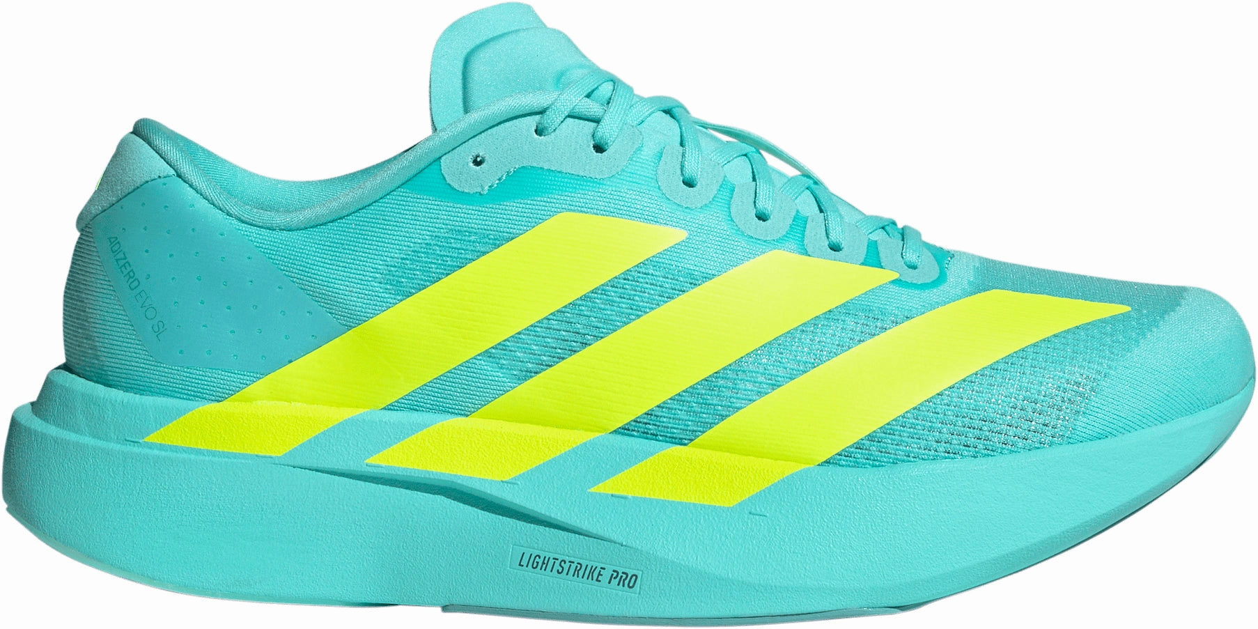 adidas Adizero EVO SL Mens Running Shoes - Green plyometric - training shoes classic - style shoes