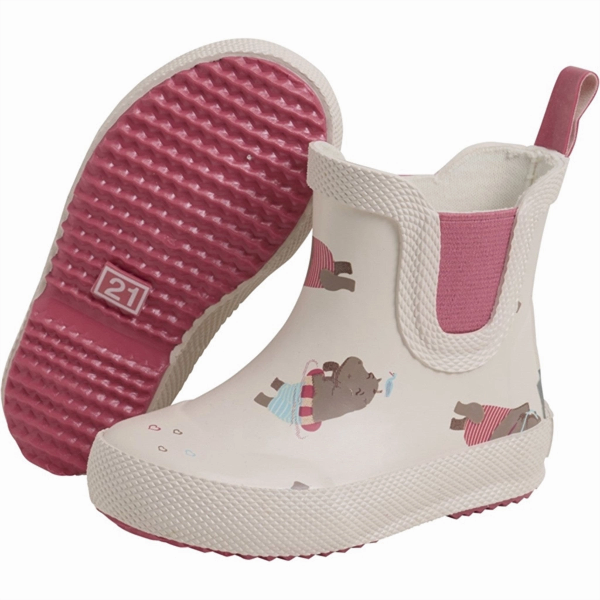 CeLaVi Gummist?vler Aop Warm Taupe All-Purpose Footwear