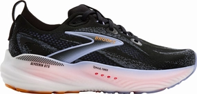 Brooks Glycerin GTS 22 Womens Running Shoes - Black mesh construction competition - shoes