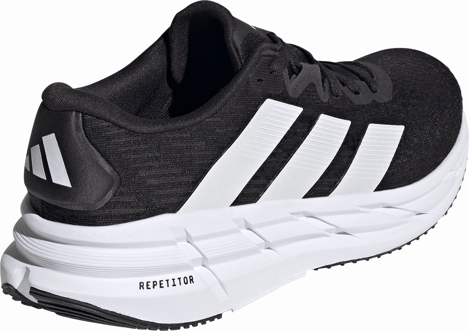 smooth - finish shoes adidas Adistar 4.0 Mens Running Shoes - Black