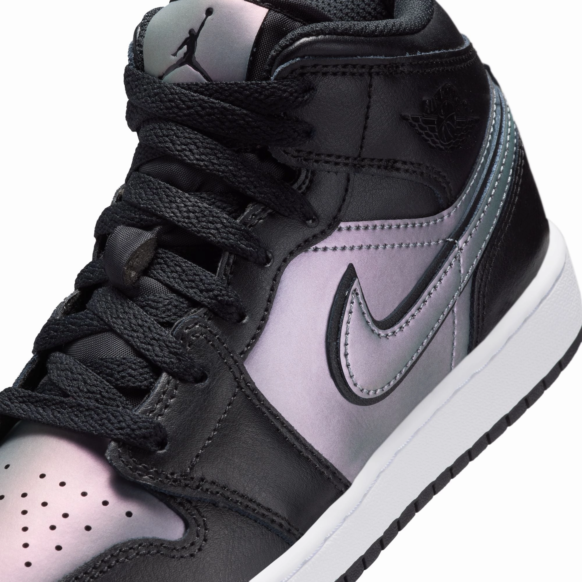 running for a form of meditation foot - friendly - feature shoes Air Jordan Kids 1 Mid SE BG Shoes