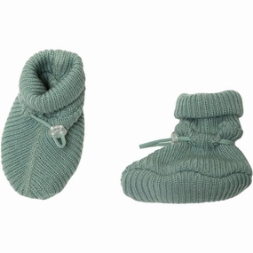 Joha Wool Green Footies 2-Layered Water-resistant Flexible Arch Contour