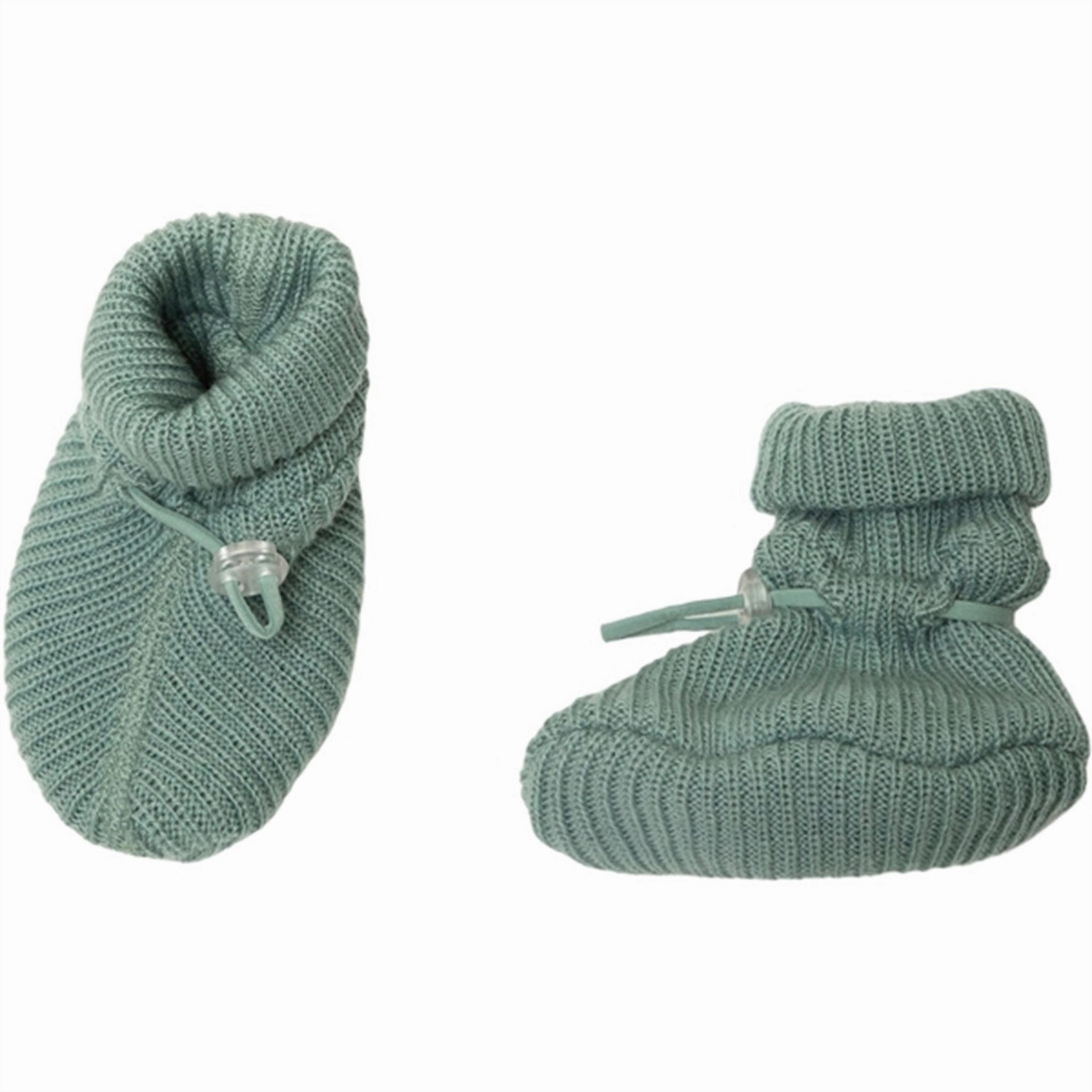 Soft Touch Material Soft Step Joha Wool Green Footies 2-Layered
