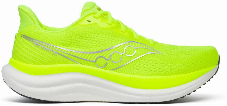 Saucony Triumph 23 Mens Running Shoes - Yellow Shock Absorbing Plate