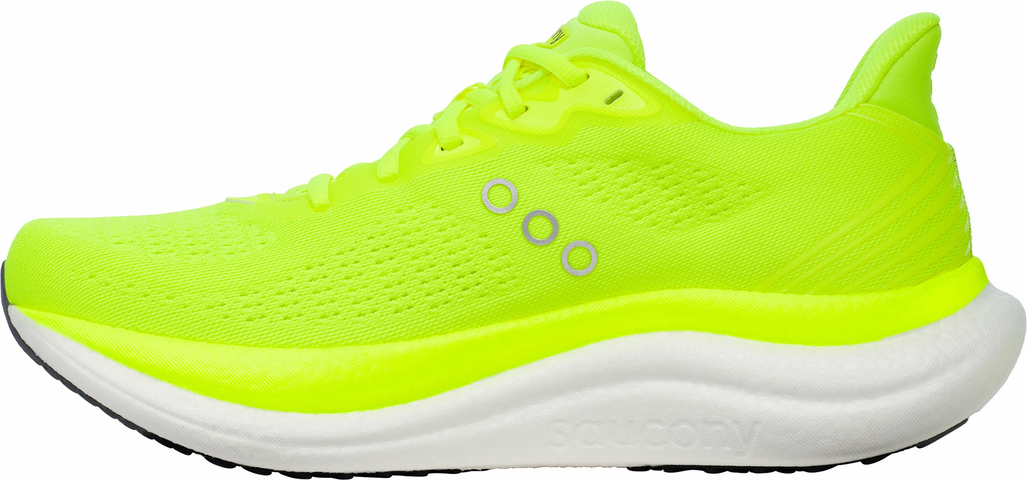 running on a treadmill at home shoes Saucony Triumph 23 Mens Running Shoes - Yellow