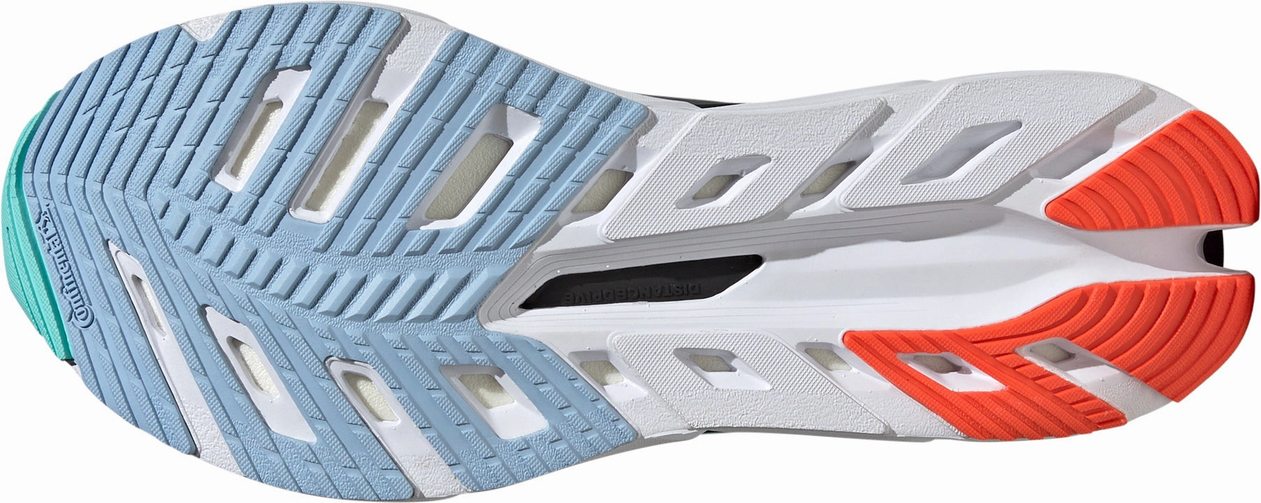 adidas Adistar BYD Mens Running Shoes - Black Enhanced Traction Pattern