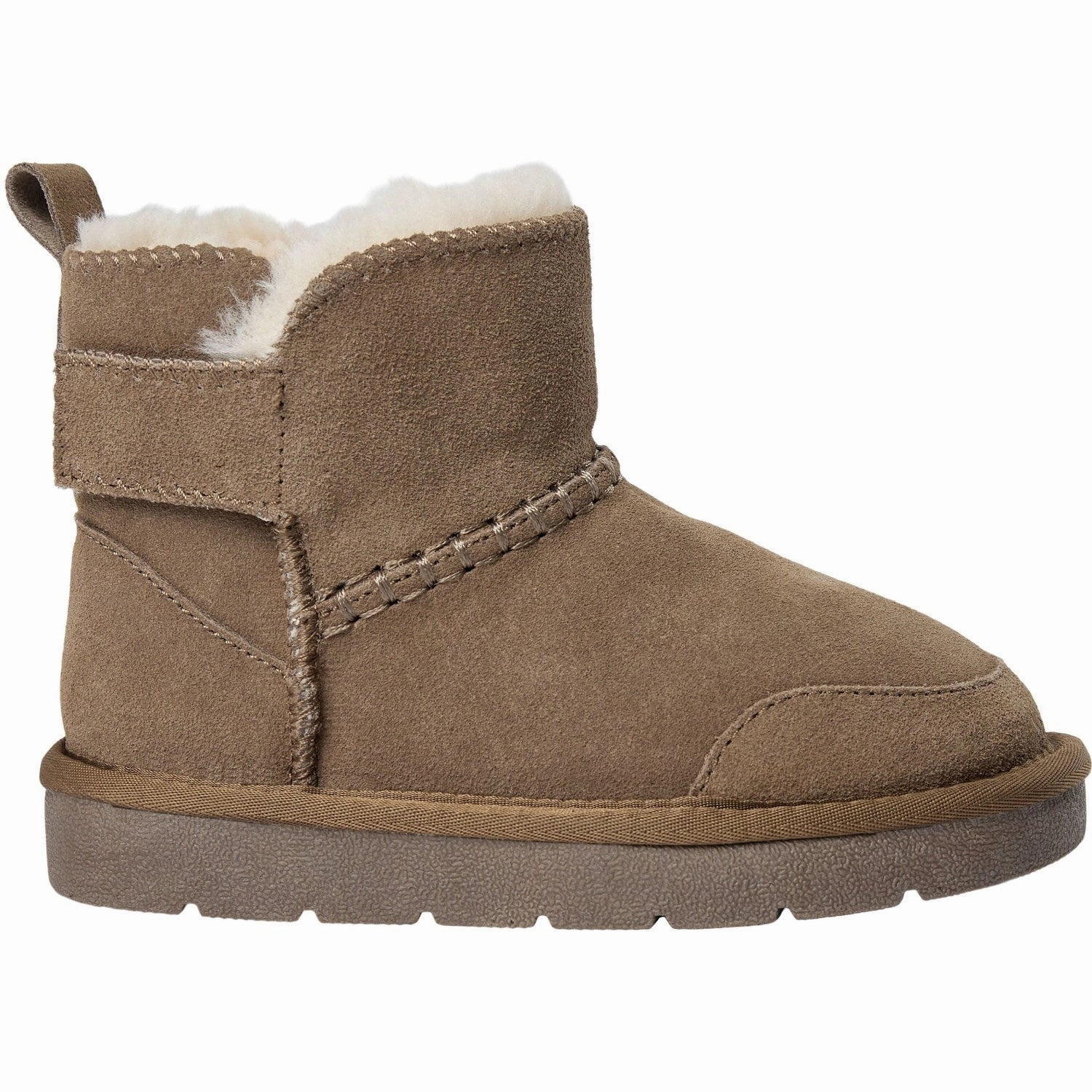 Sofie Schnoor Dark Sand Suede Boots Slip Resistant Rough Terrain