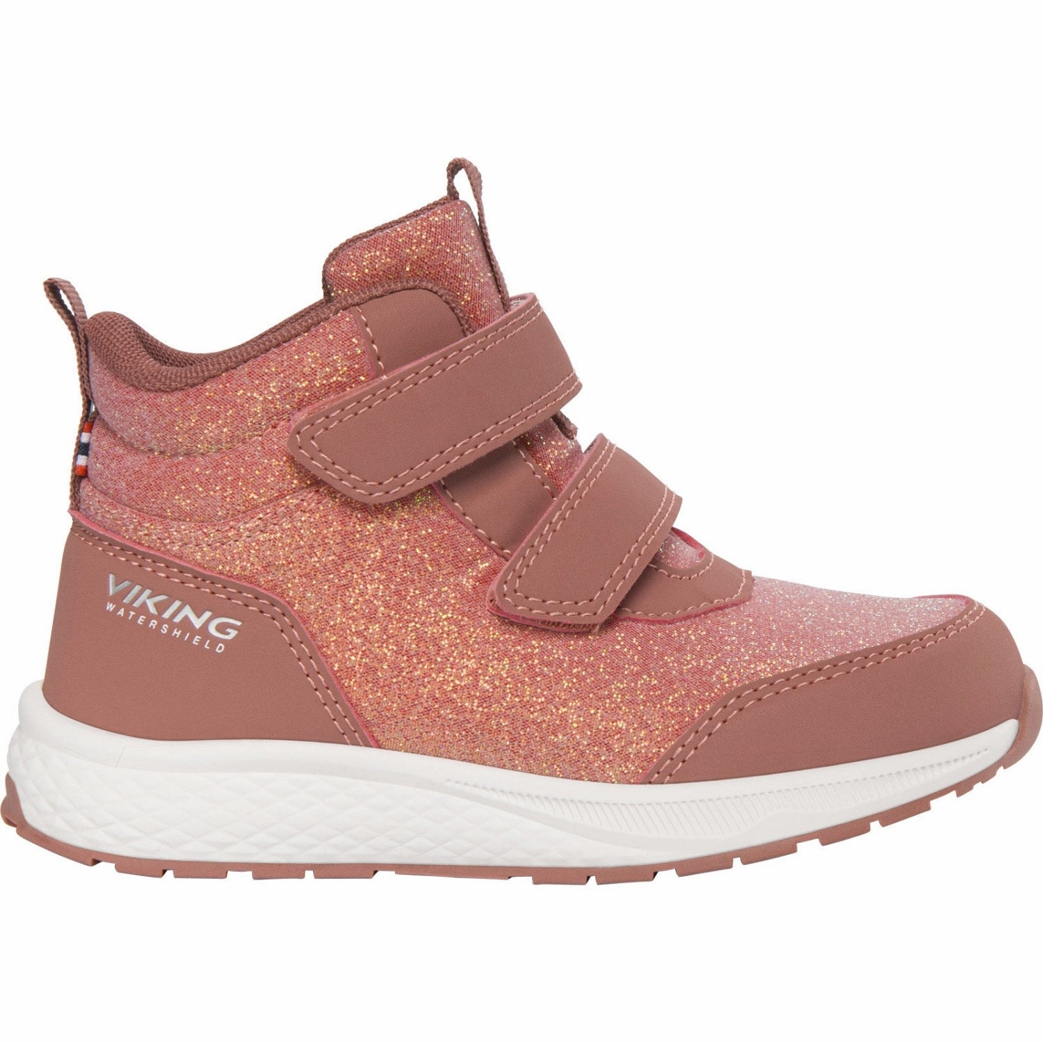VIKING Pink Bouncy Glitter Mid WP 2V Dust proof Tough Terrain