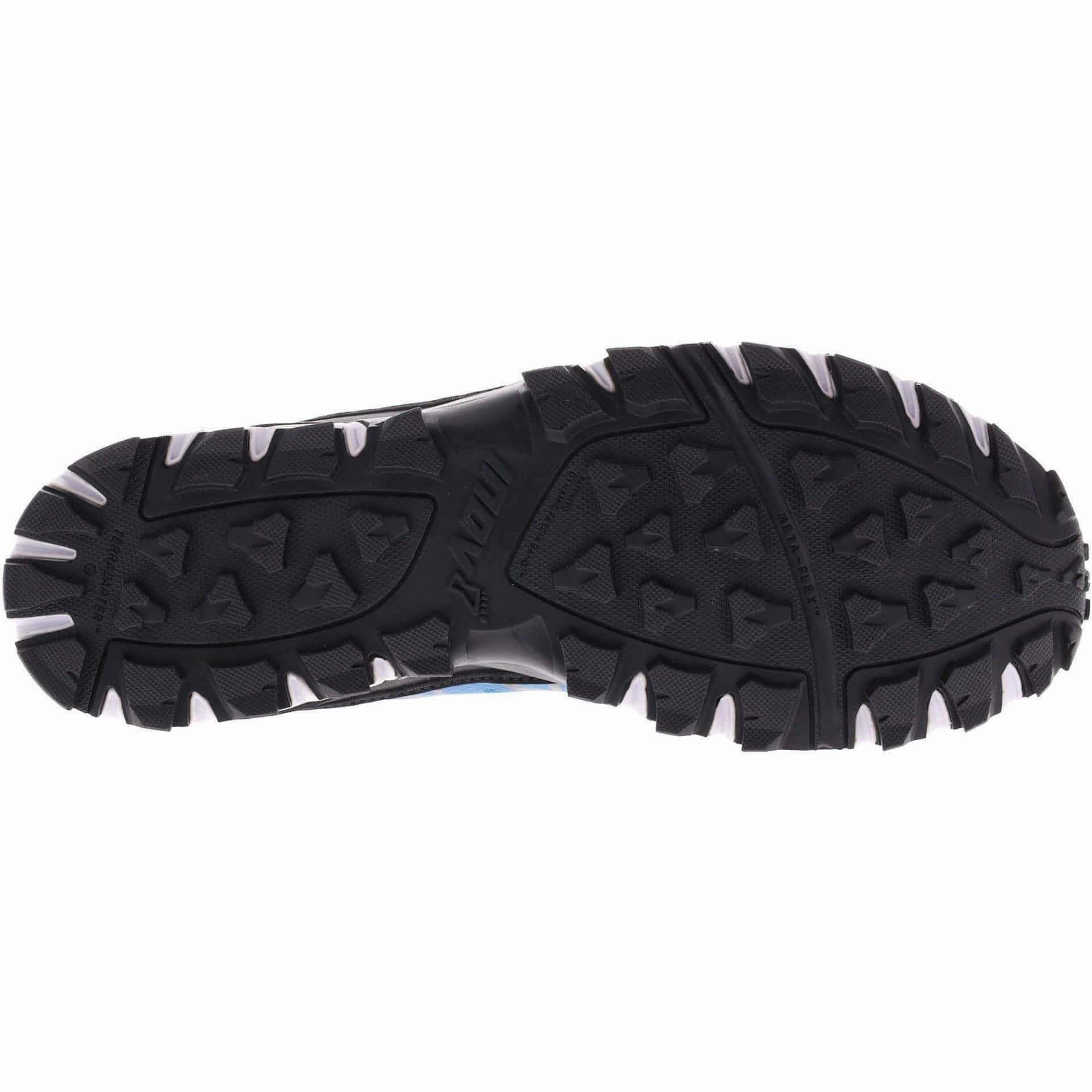 Inov8 TrailTalon 235 Mens Trail Running Shoes - Blue running in an obstacle course race