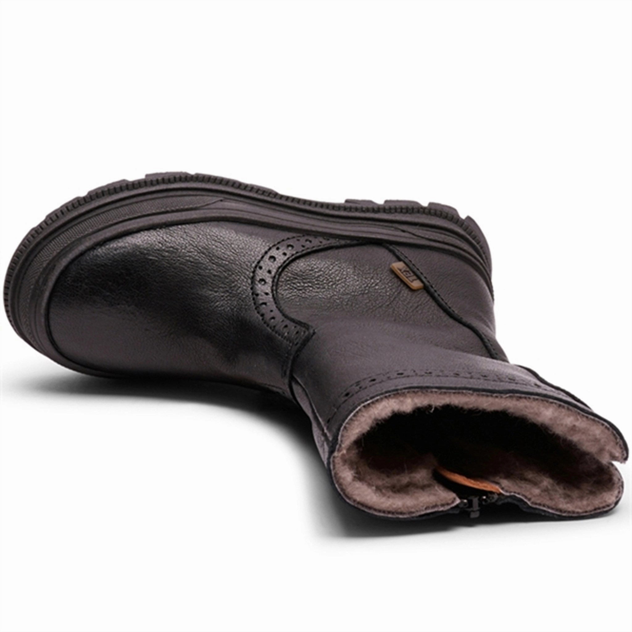 Bisgaard Bobbie Tex Boots Noir Fleece Soft Quick Drying Snowy Path