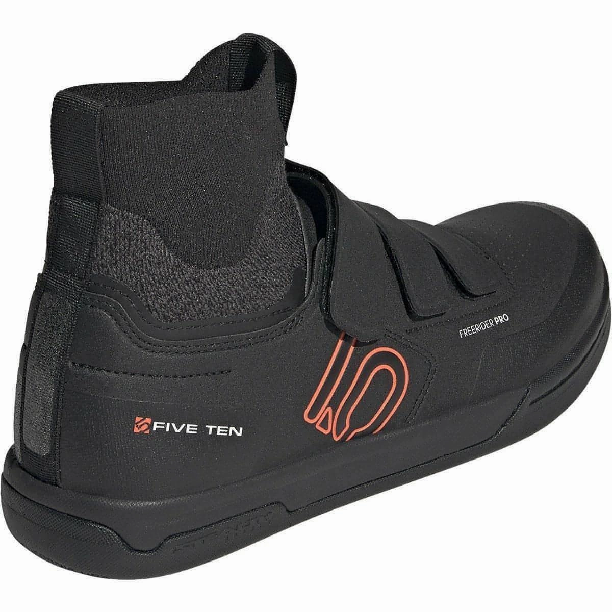 Five Ten FreeRider Pro MID VCS Mens MTB Cycling Shoes - Black City Wear Heel Lock Technology