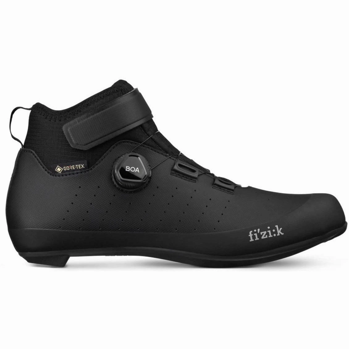 Comfort-Oriented Fizik Tempo Artica R5 GORE-TEX Winter Road Cycling Boots - Black