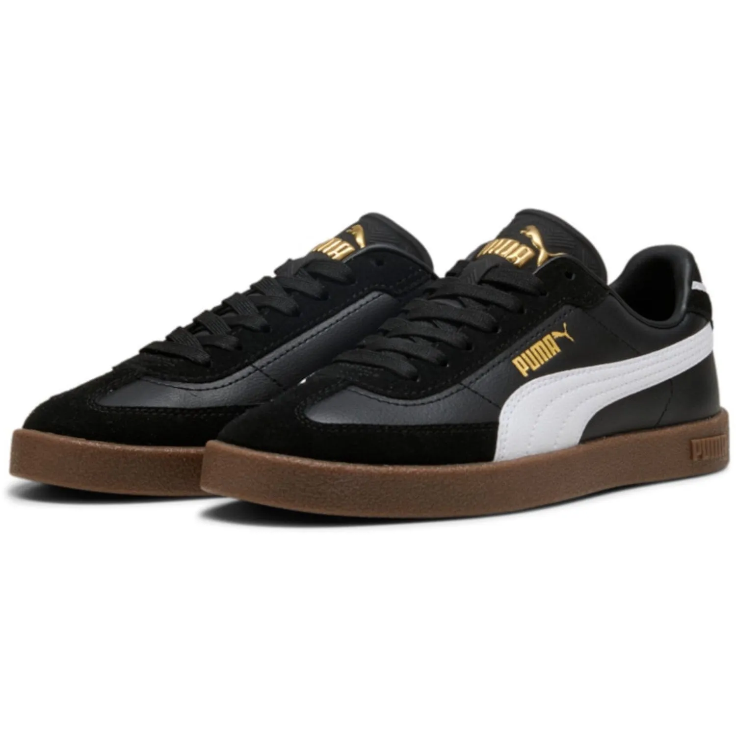Puma Black Club II Era Jr Sneakers Comfort Canvas