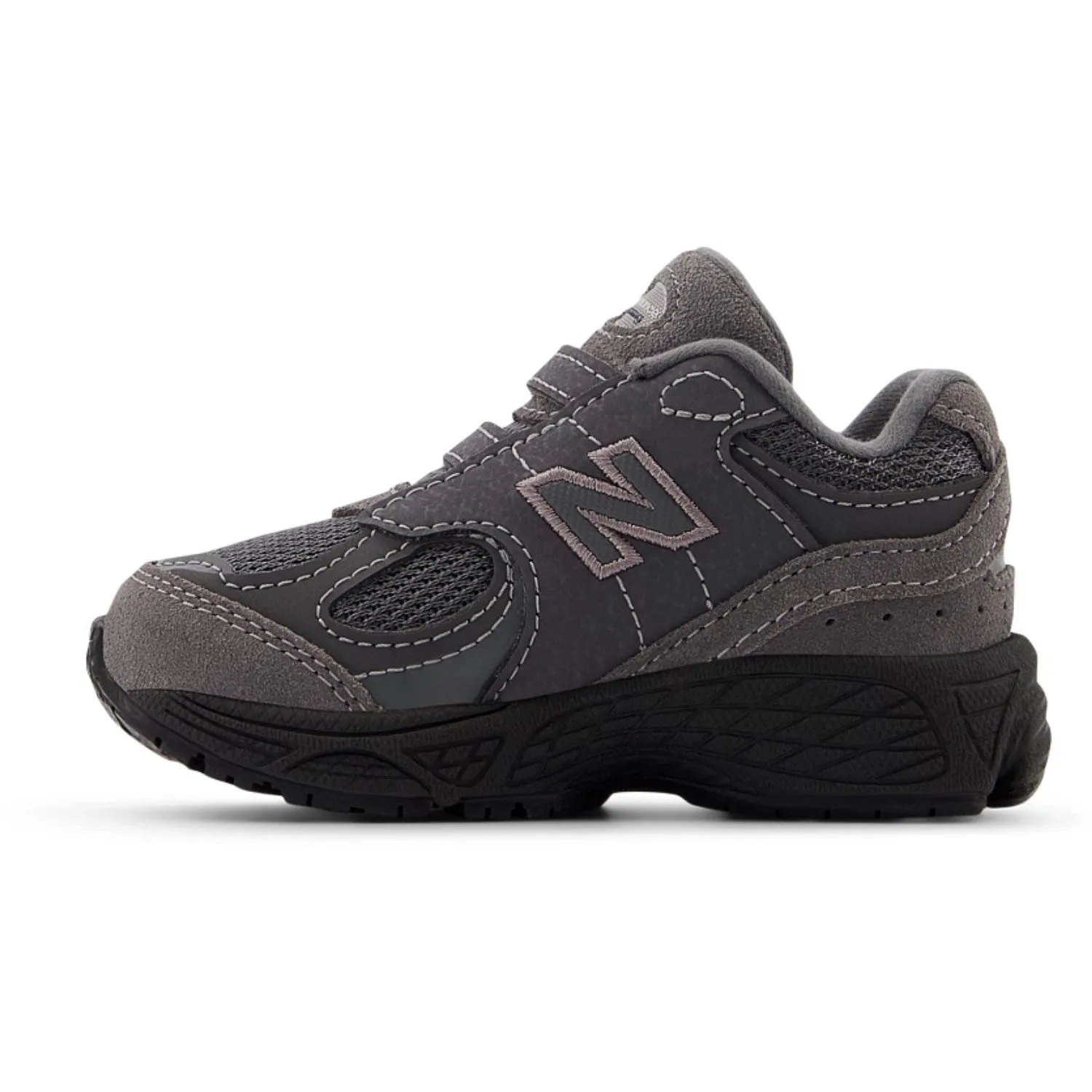 Form Support Responsive Walk New Balance Castlerock 2002 Kids Hook & Loop Sneakers