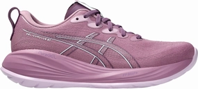 classic style shoes Airflow Channel Soles Asics Gel Cumulus 27 Womens Running Shoes - Purple