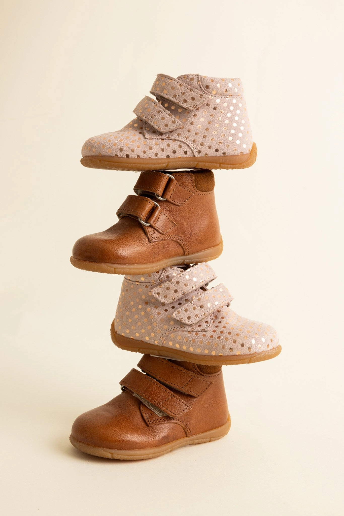 Angulus Cognac/Cognac Barnets F?rste Shoe Street Cool