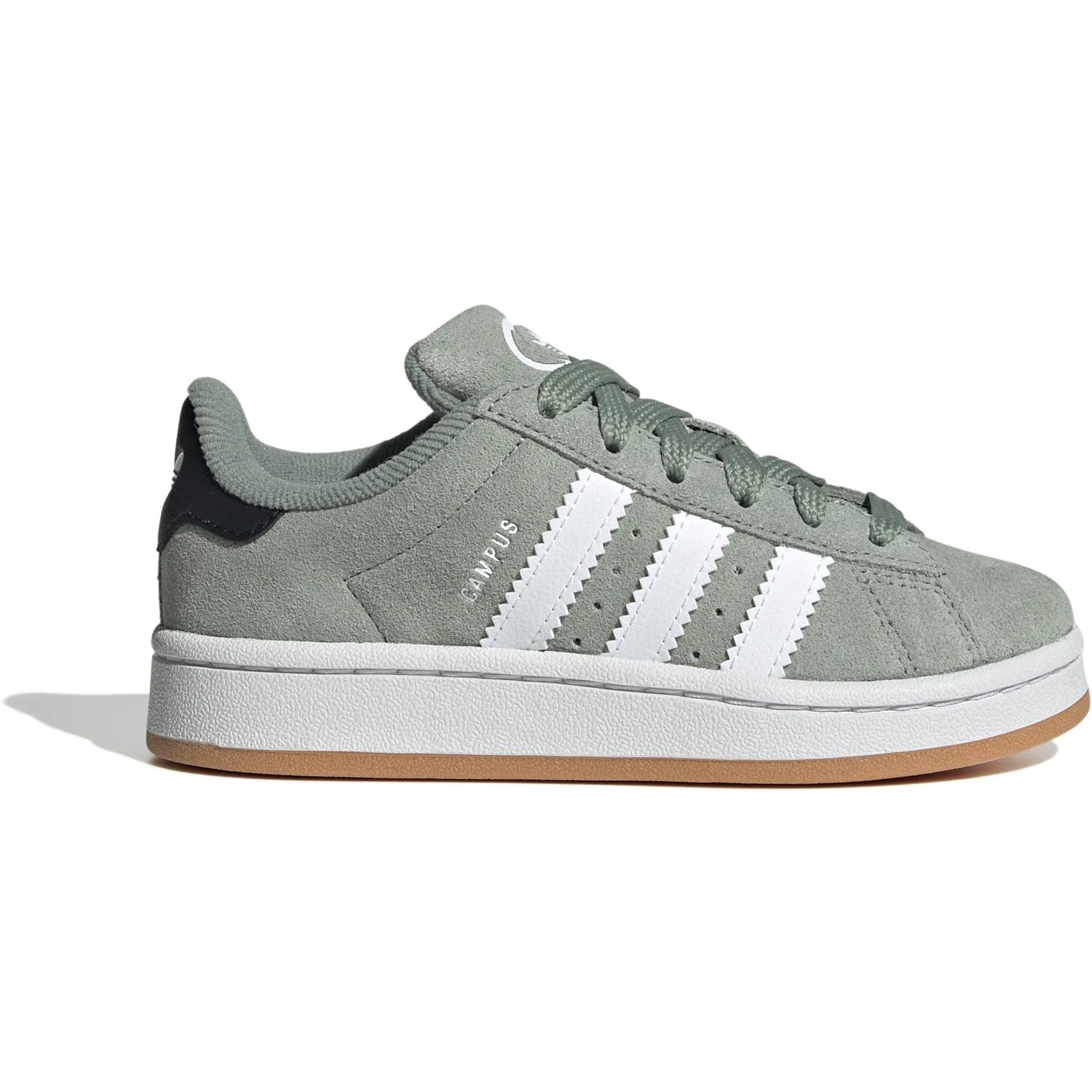 Non-Slip Sole adidas Originals Silver Green/Ftwr White/Gum 2 Campus 00S C Sneakers