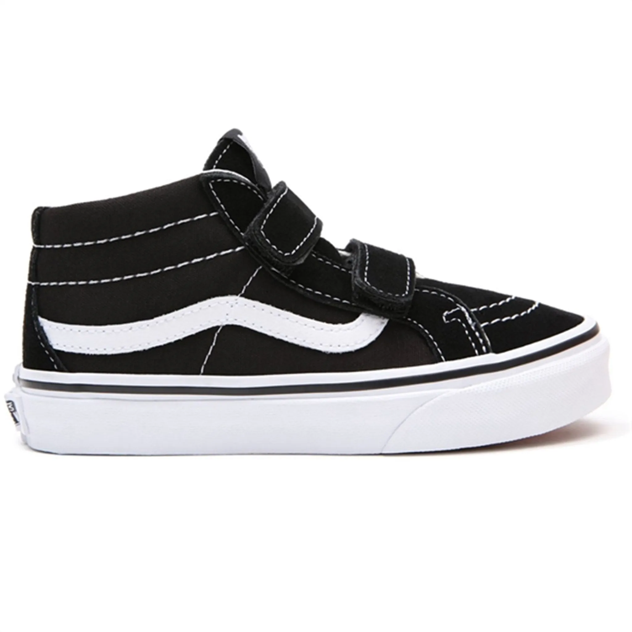 Outdoor Day Comfort Rating VANS SK8-Mid Reissue V Black/True White Shoes