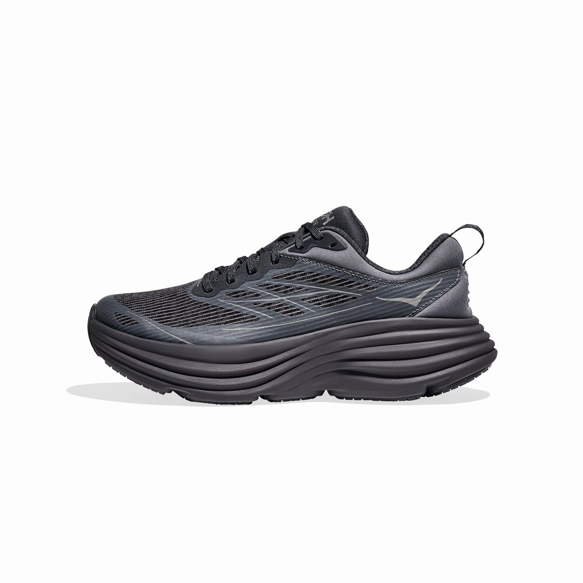 seamless socks liner Pressure Dispersion Tech Hoka U Bondi 8 TS Caged Shoes