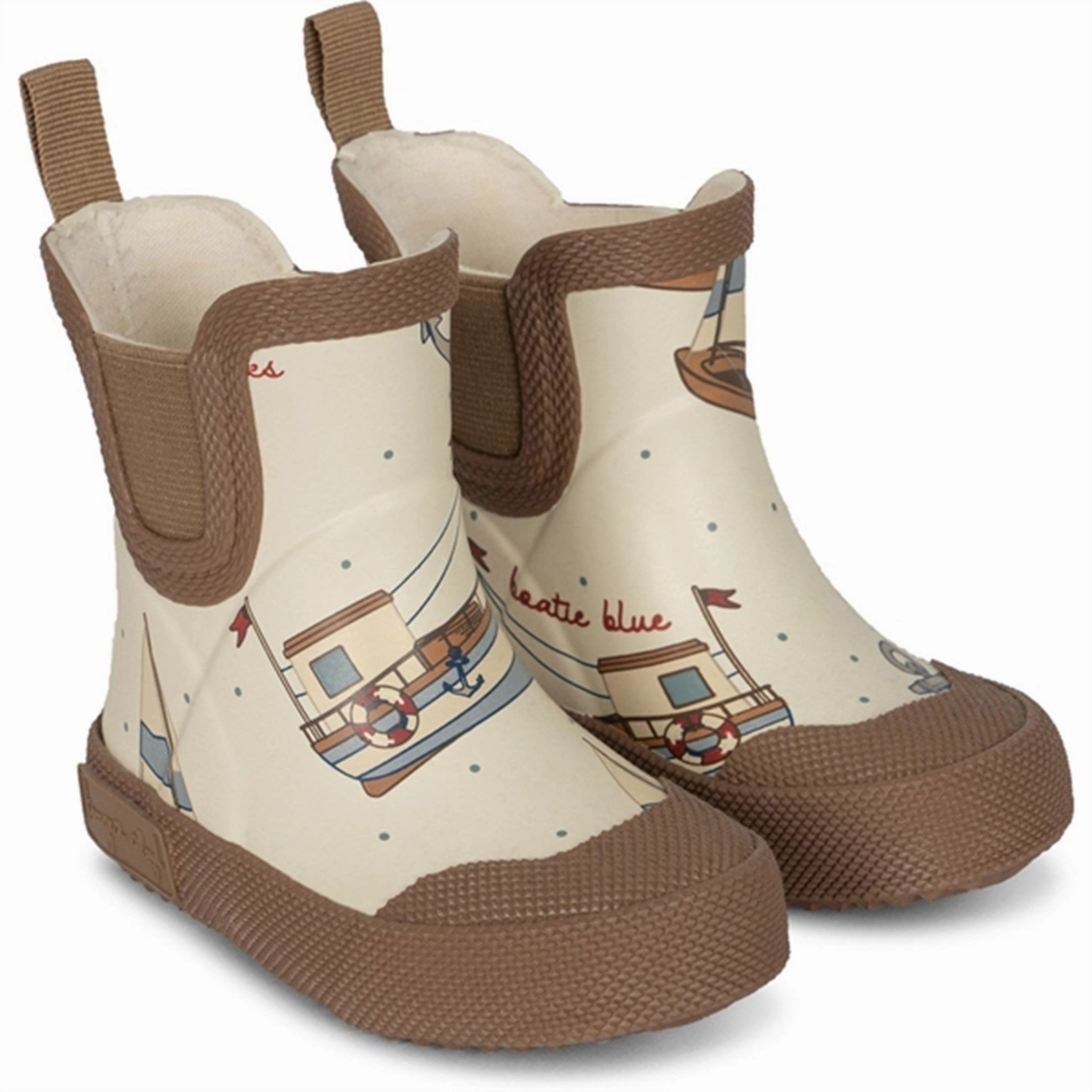Structured Fit Functional Wear Konges Sl?jd Welly Rubber Boots Sail Away