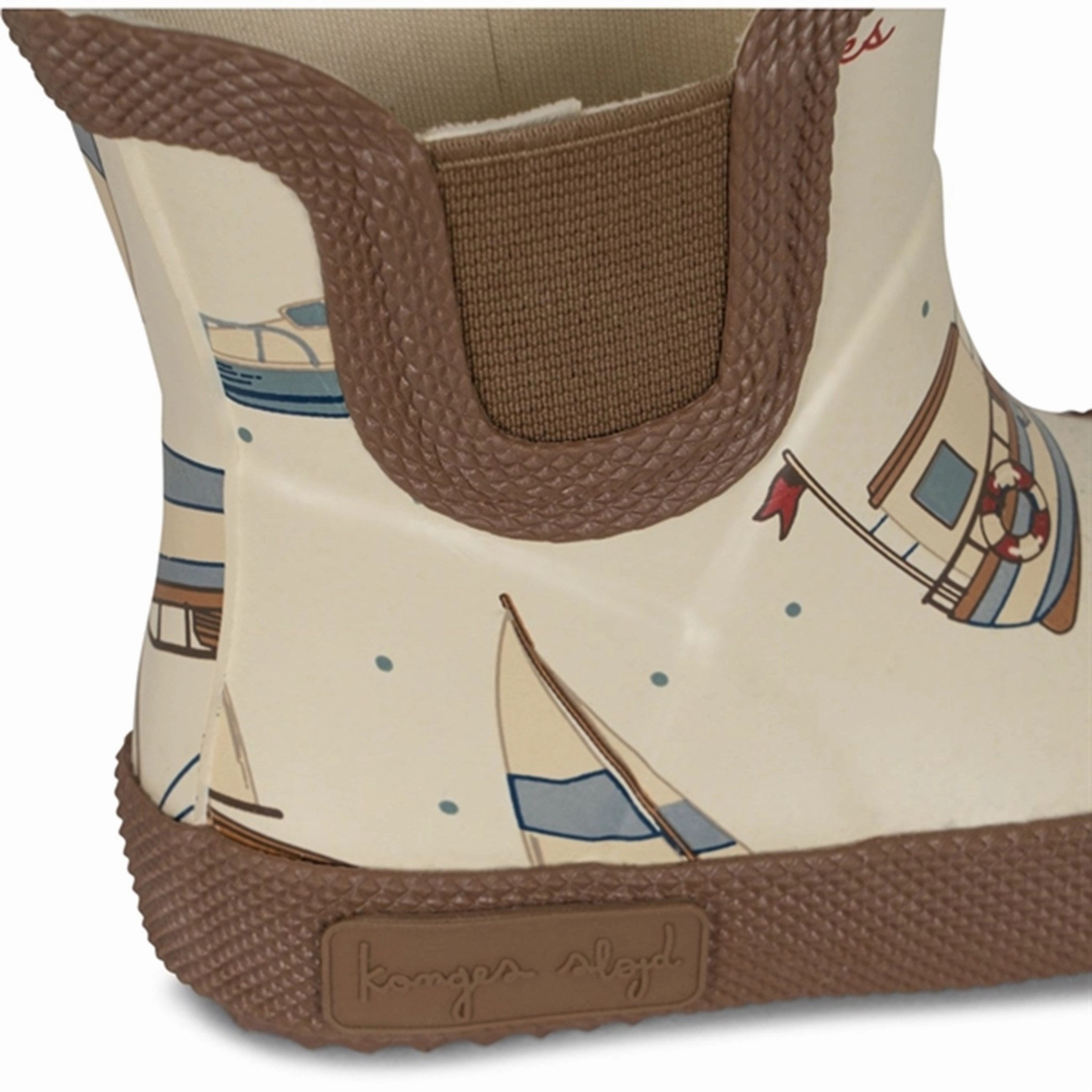 Konges Sl?jd Welly Rubber Boots Sail Away Seamless Comfort River Crossing