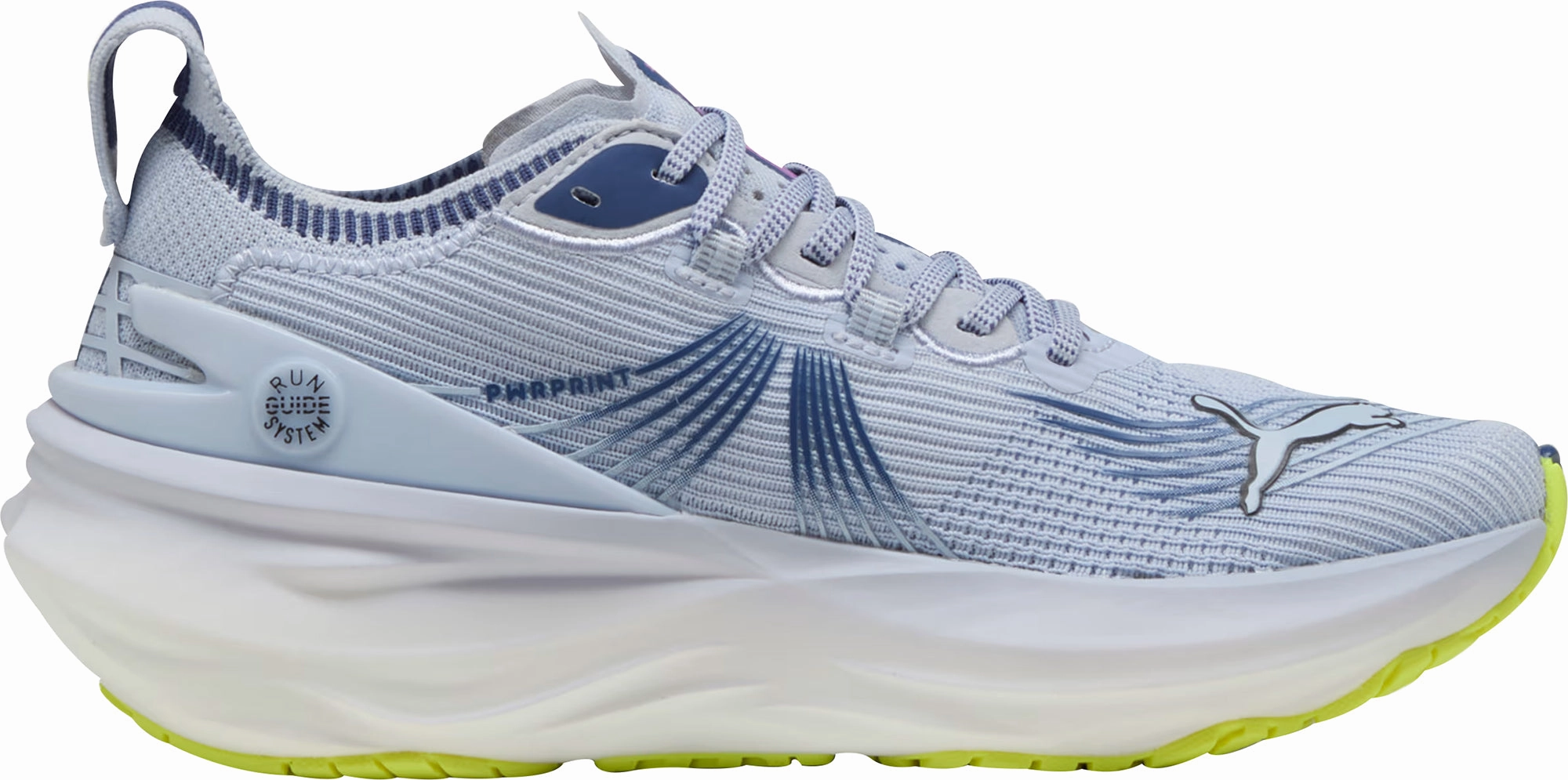 Puma ForeverRun Nitro 2 Womens Running Shoes - Blue CloudTec Thermoregulating Liner